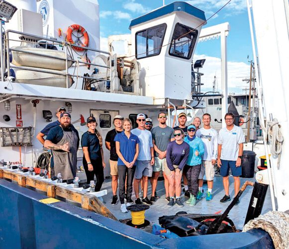 Research cruise investigating potential post-hurricane red tide